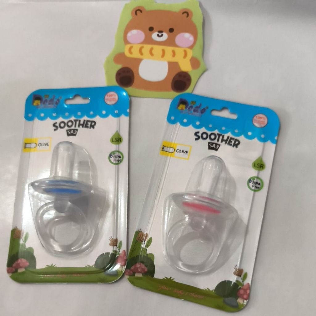 DODO HYGIENIC SOOTHER#Dodo Empeng Bayi Silicone#Empeng Lembut#Dot empeng