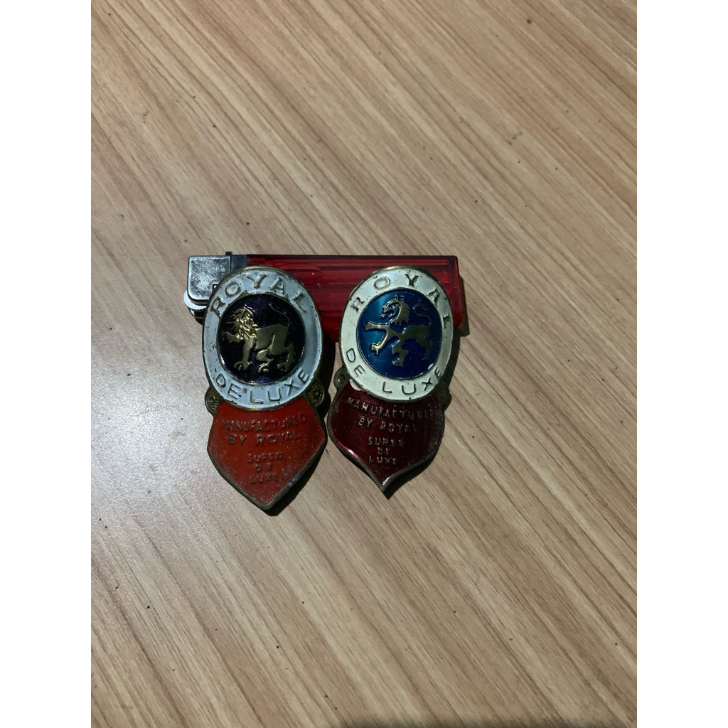 peneng/emblem sepeda onthel royal deluxe
