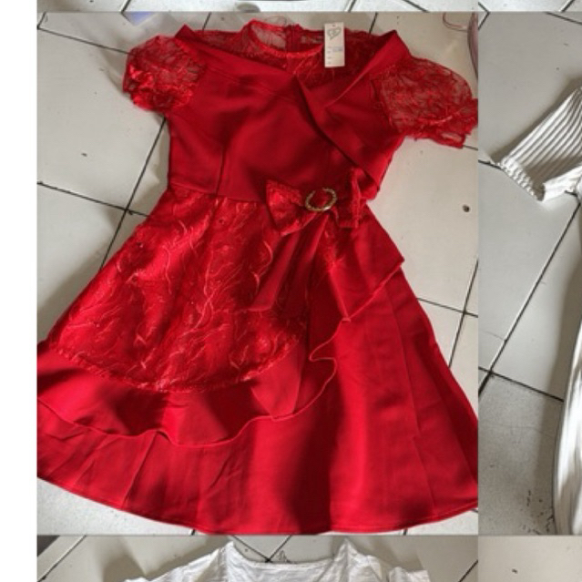 Dress merah/imlek