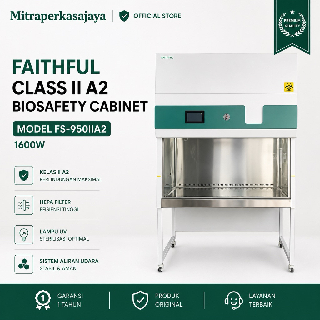 FAITHFUL class II A2 biosafety cabinet model FS-950IIA2 1600W