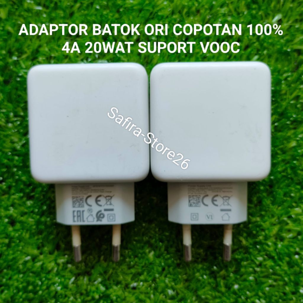 Adaptor/Batok ORI Bawaan Second Opo F11/F11 Pro/ Reno 3/2F/K3 4Amper 20Wat Suport Vooc Copotan HP 10