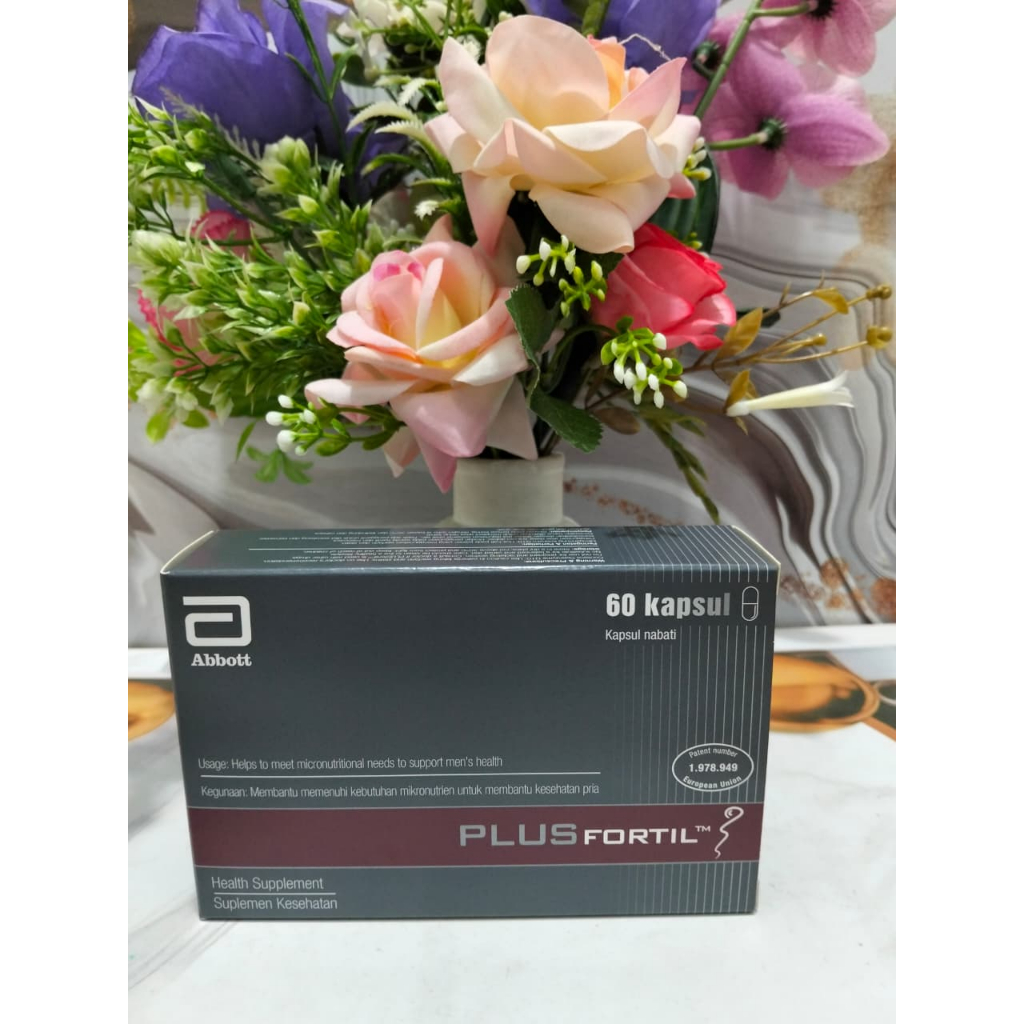 Plusfortil Kapsul 60 Kapsul - Suplemen Kesuburan Pria dengan Vitamin E & Zinc
