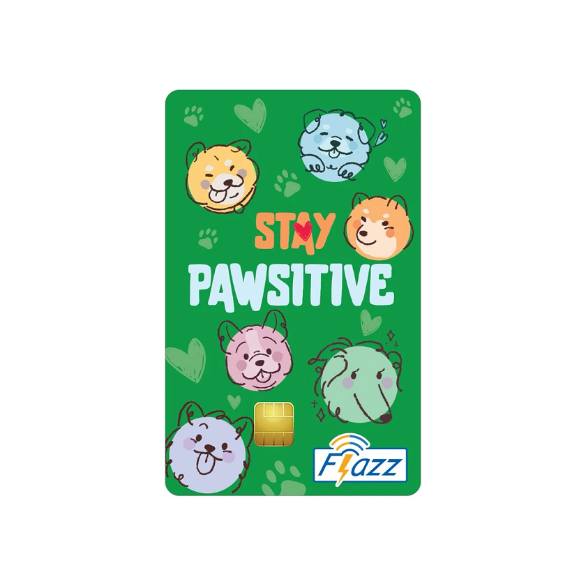 Kartu Flazz BCA Edisi Stay Pawsitive | BCA Kartu Flazz Limited Edition