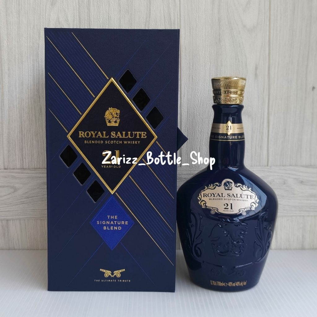 Botol Kosong Royal Salute 21 Years 700ml + Box