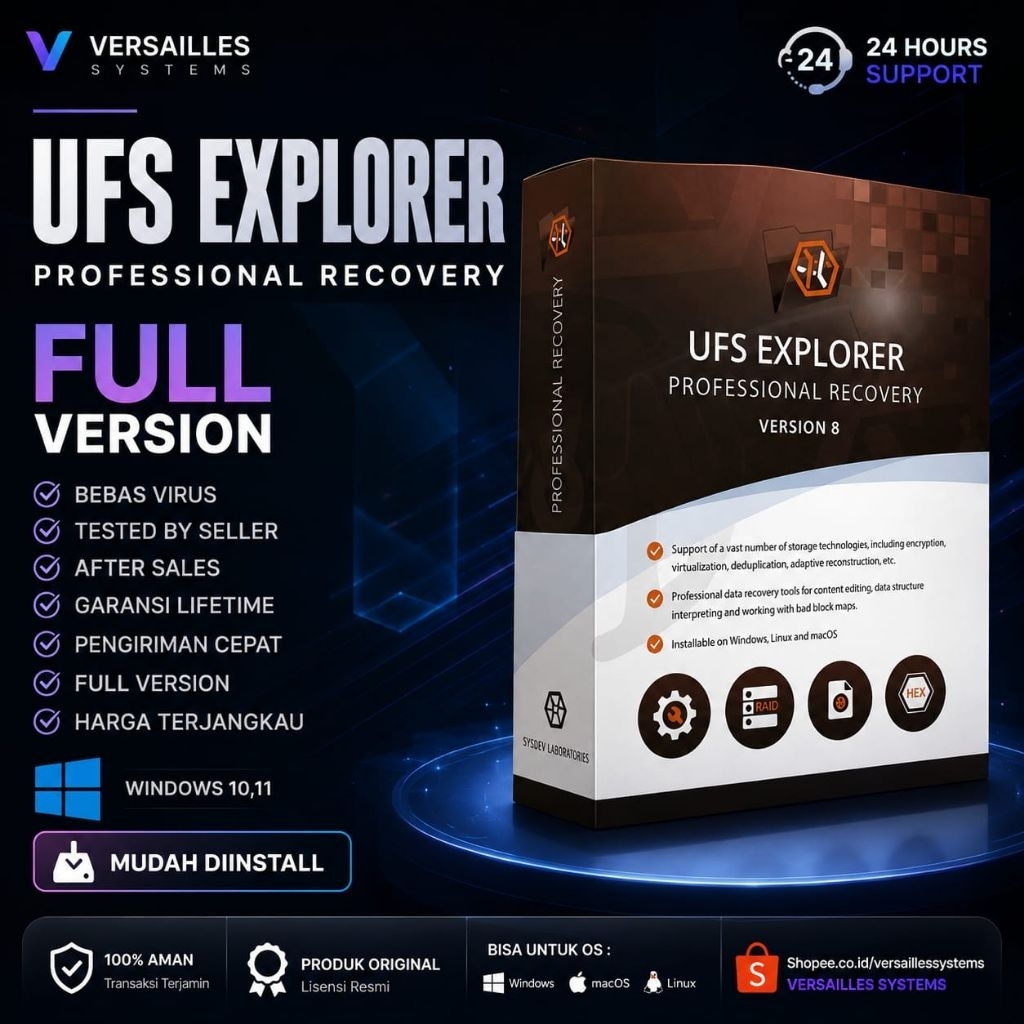Aplikasi Data Recovery UFS Explorer Professional Recovery 10 [WIN] Full Version