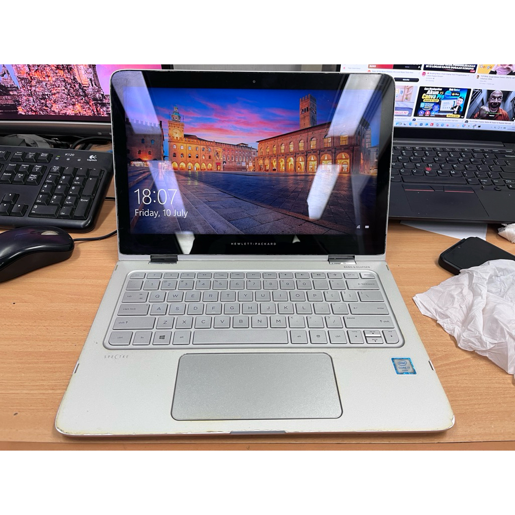Laptop HP Spectre X360 Convertible Core i7 6500U Taucschreen Intel Core i7 Gen 6