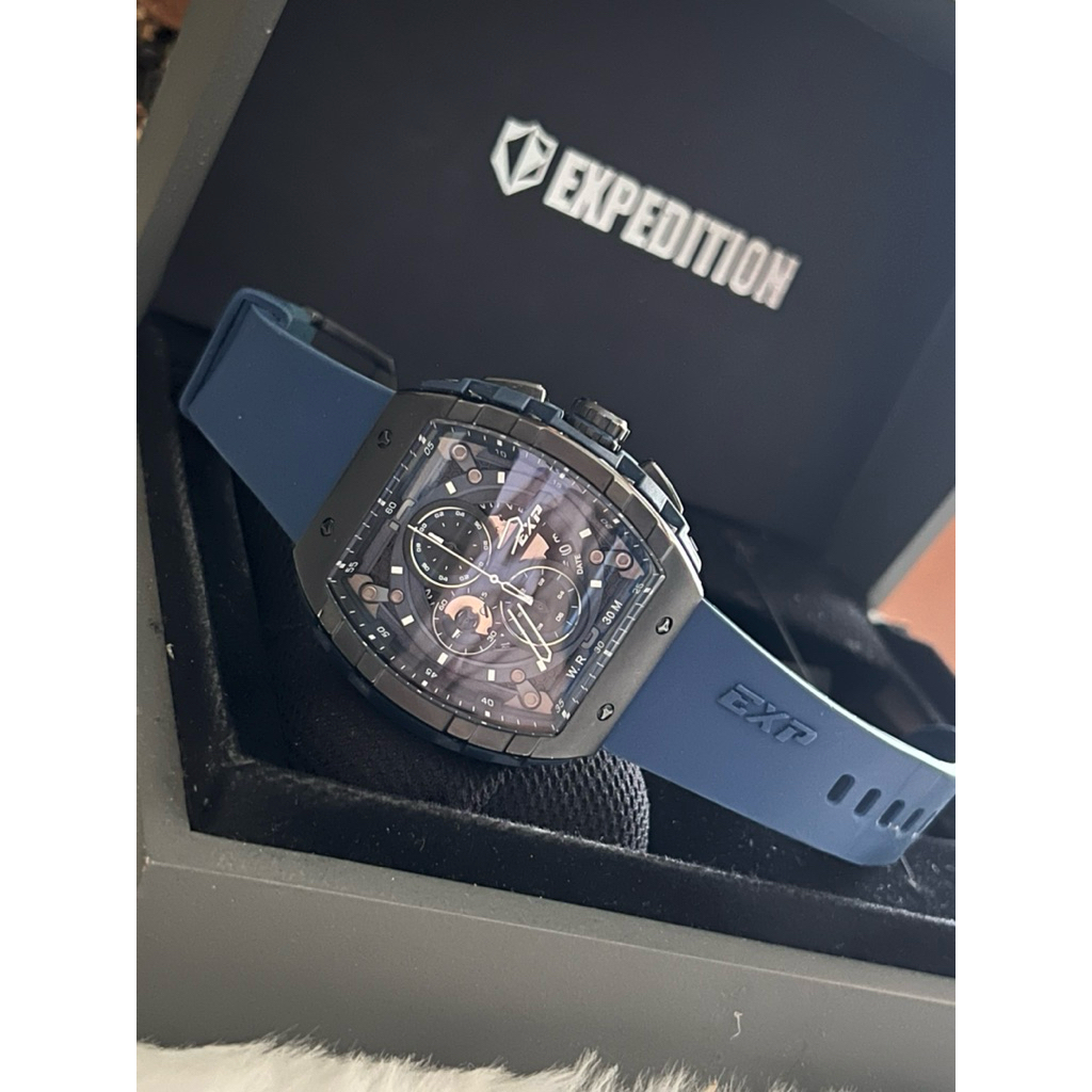 Dijual Jam Tangan Spesiap Edition dan Sporty Expedition, EXP 6782 MC Biru rubber