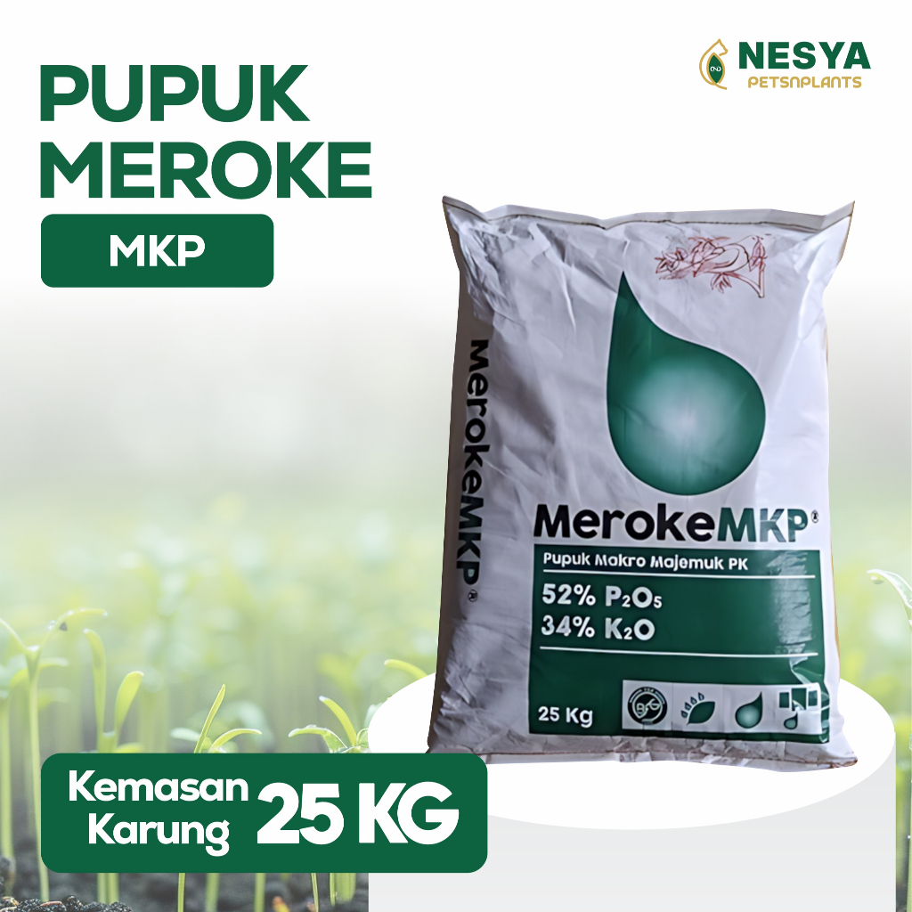 Pupuk Meroke MKP 25kg Kemasan Ori Pabrik 25kg