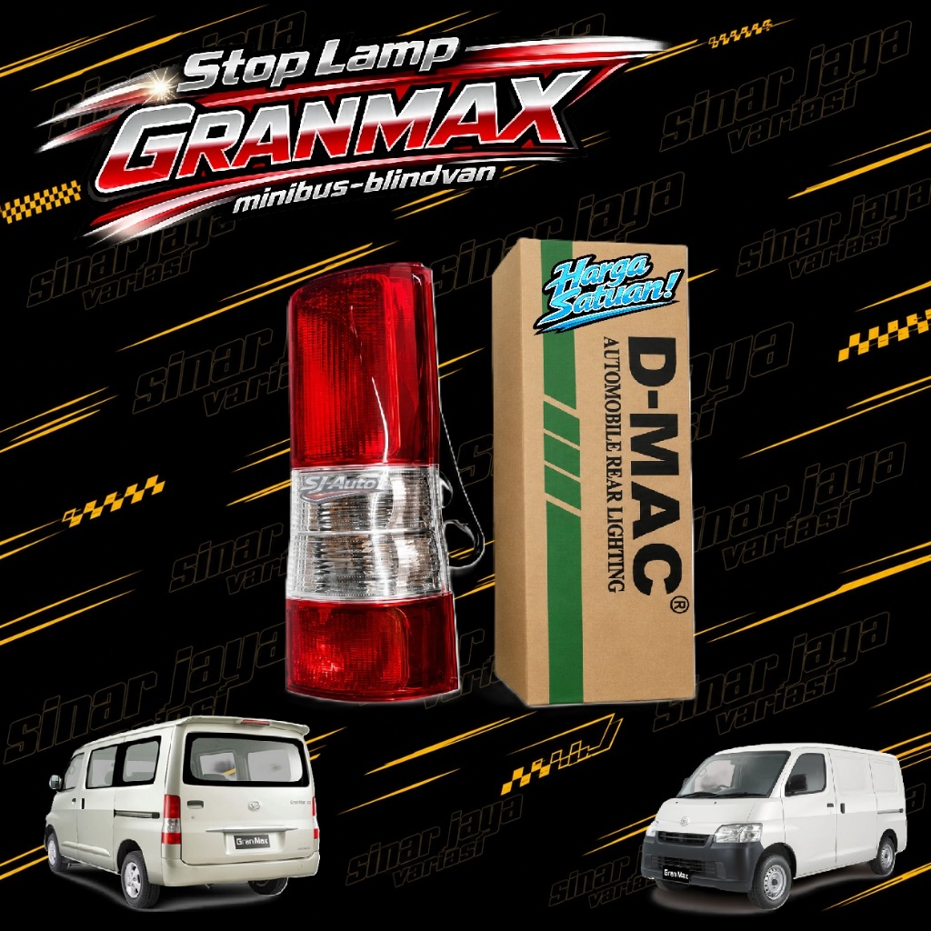 Stop Lamp Granmax Minibus Blindvan Lampu Belakang Granmax Minibus
