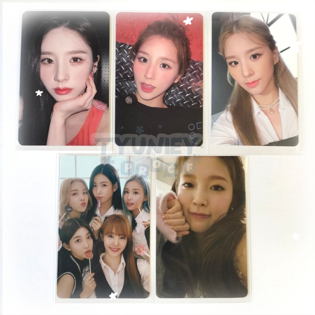 PHOTOCARD PC OFFICIAL LOONA WOOAH OH MY GIRL HEEJIN NANA WOOYEON SORA LUCY MINSEO ARIN