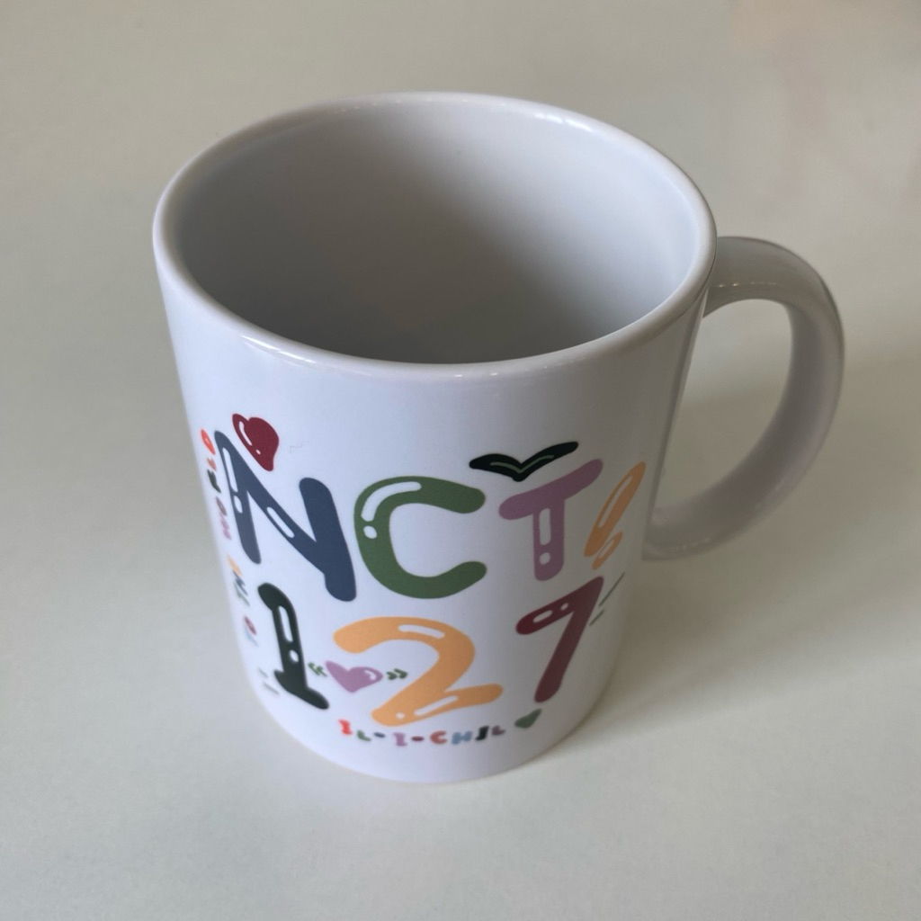 New Mug SQ One Ceramic Mug Super White | Mug Desain NCT 127 Doyoung