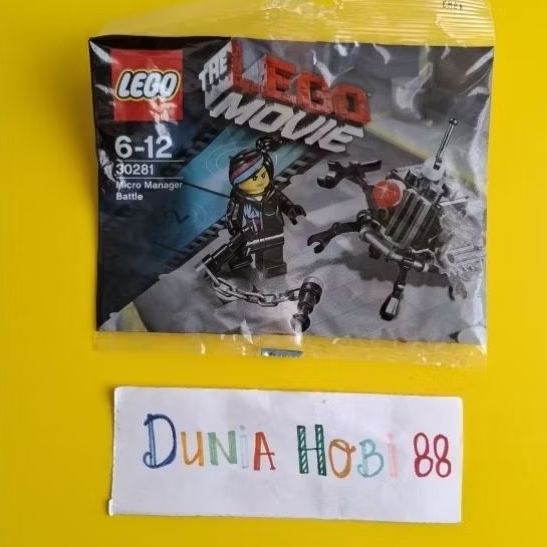 Lego Polybag 30281 The Lego Movie Micro Manager Battle