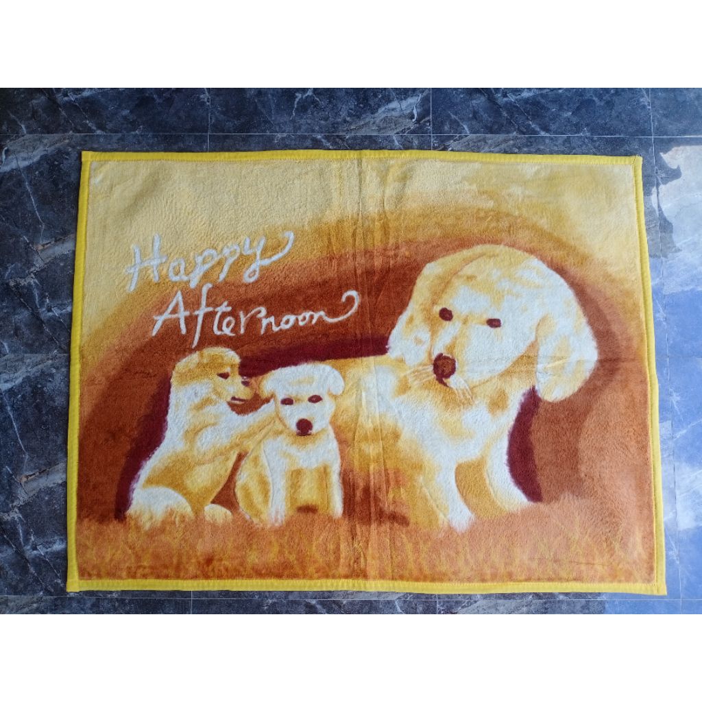 PRELOVED KARPET / AMBAL BULU UK 115*150 CM