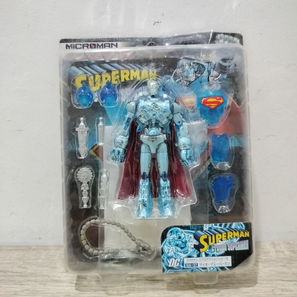 action figure microman cyborg superman