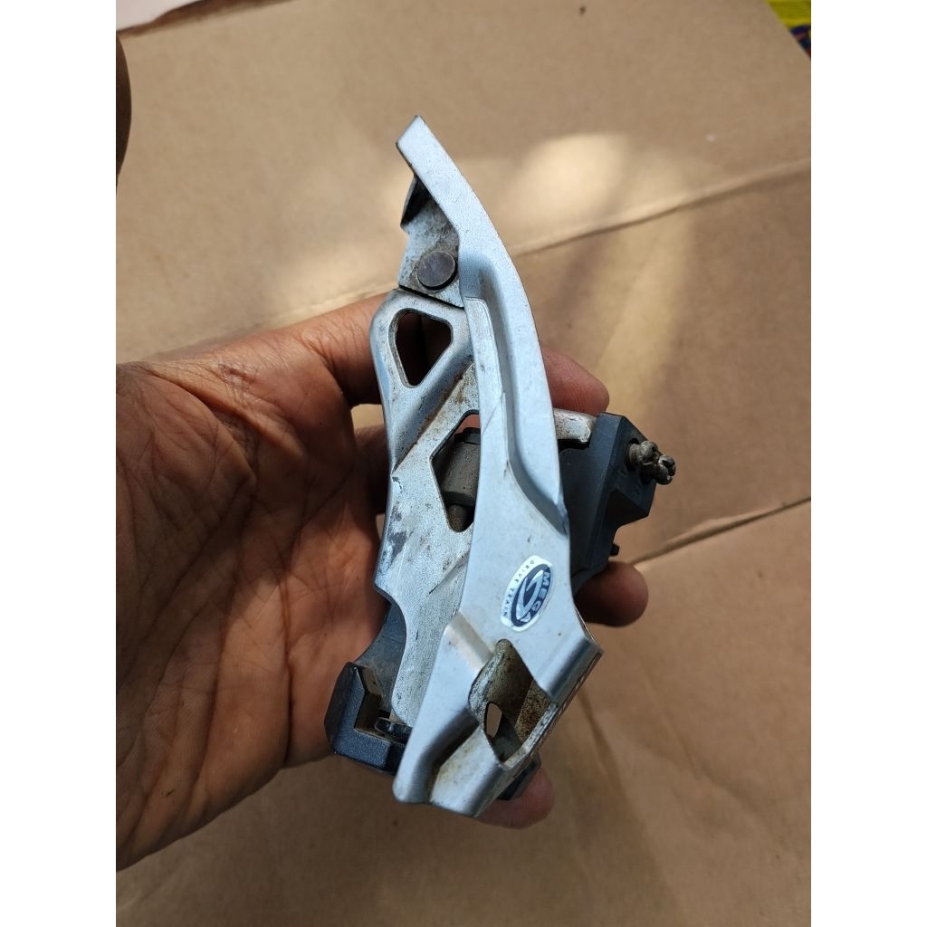 FD SHIMANO ALIVIO M430 TARIKAN ATAS BAWAH DUAL PULL CLAMP 31.8 ORGINAL SINGAPORE VIA