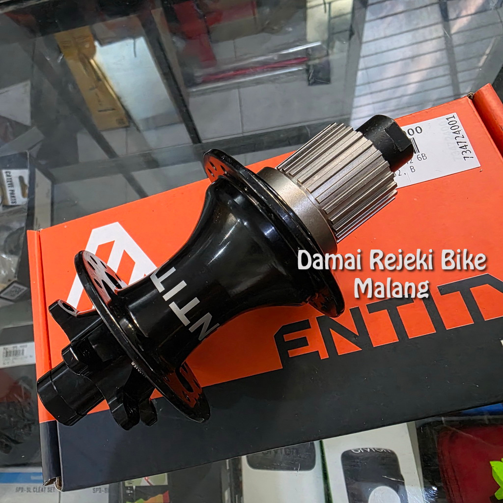 Freehub Belakang Entity Microspline Thru Axle 142mm 6 bolt Discbrake 32H