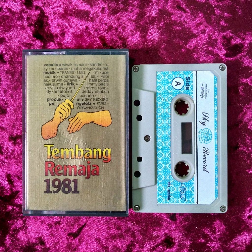 Kaset V/A (Besbarini, Luzy, Sandro, dll) - Tembang Remaja 1981 (Music By Transs)