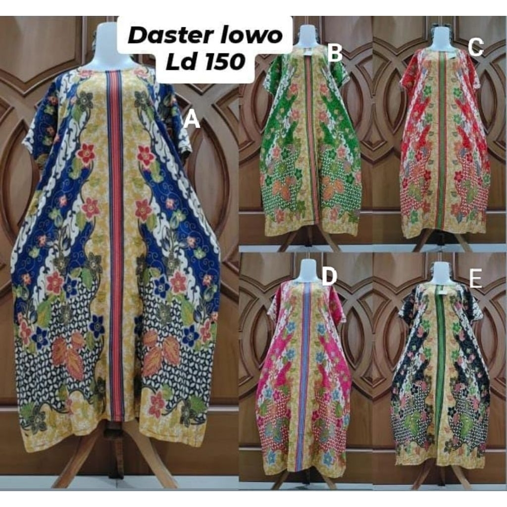 Daster Ika yuliani motif bunga| daster wanita| daster tebal