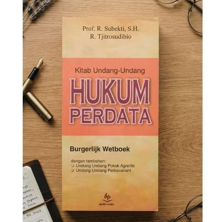 buku Kitab Udang Undang Hukum Perdata (BW). Pengarang Prof.Dr. R. Subekti. SH