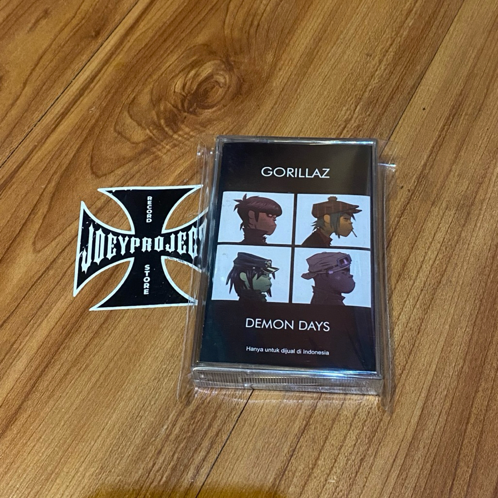 kaset gorillaz - demon days