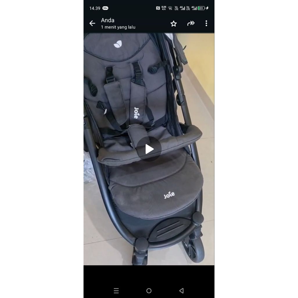 Stroller joie signature mytrax singgle