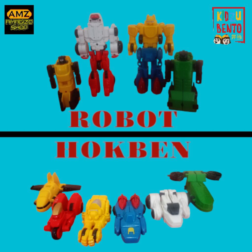 Robot Hokben Set Dapat Semua