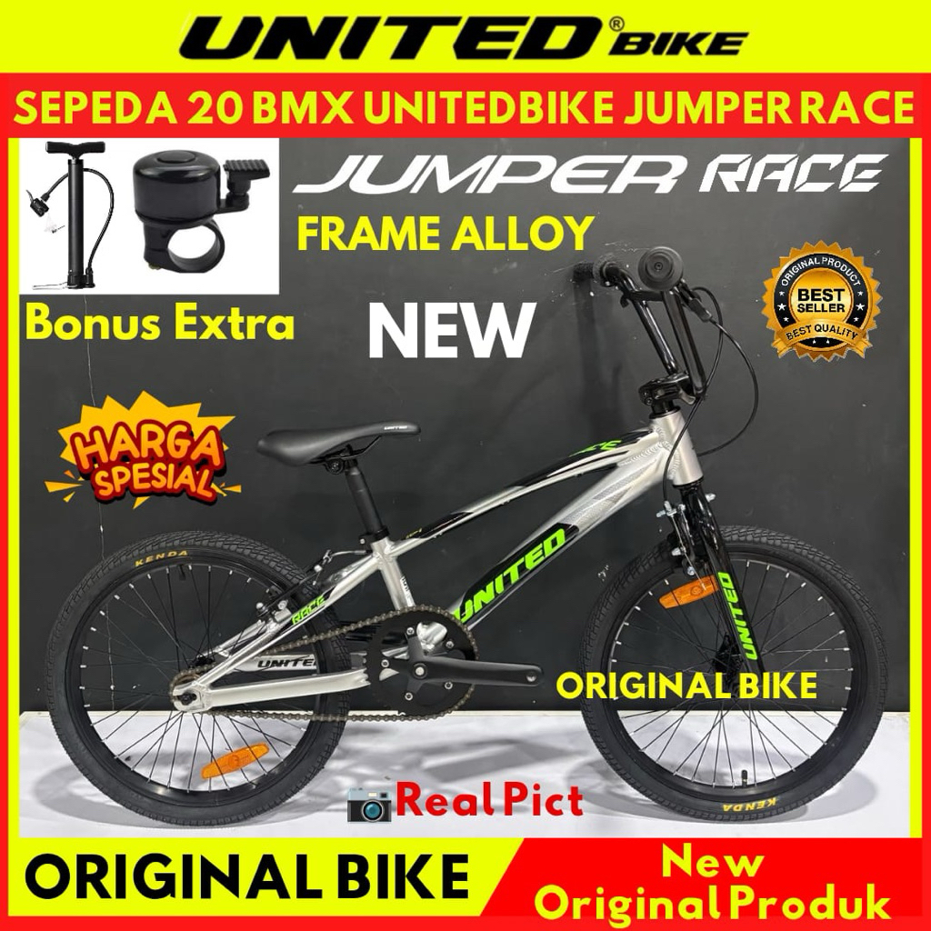 Sepeda Anak 20 BMX Pacific Azure/Jumper Race Frame Alloy Terbaru