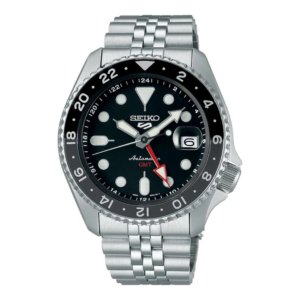 JAM TANGAN PRIA SEIKO GMT SSK001K1 ORIGINAL