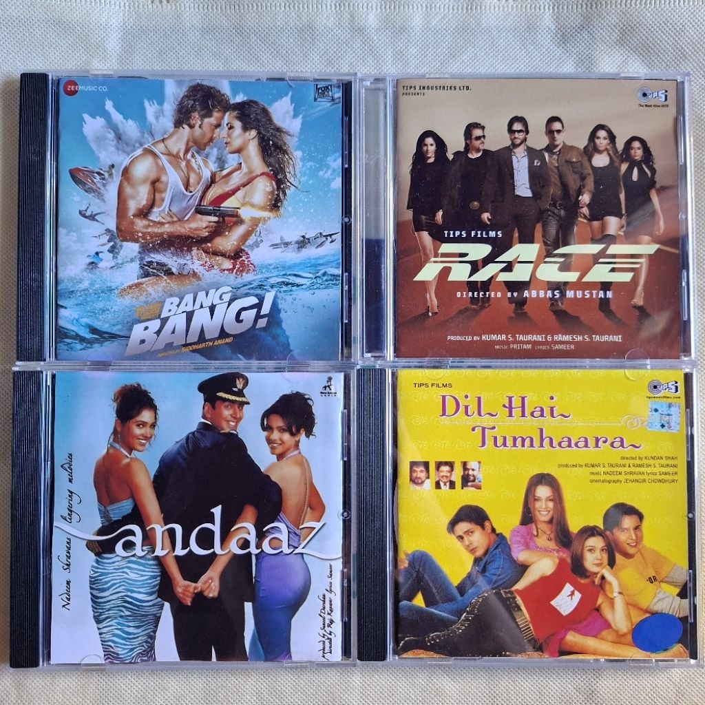 Kaset cd audio india bollywood
