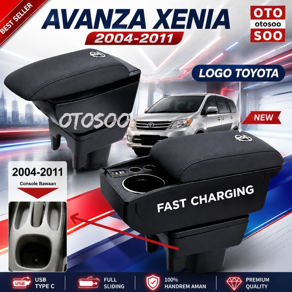 ARMREST AVANZA XENIA 2004-2011 Console box Avanza Xenia 2004-2011- oTOSOO aRMREST