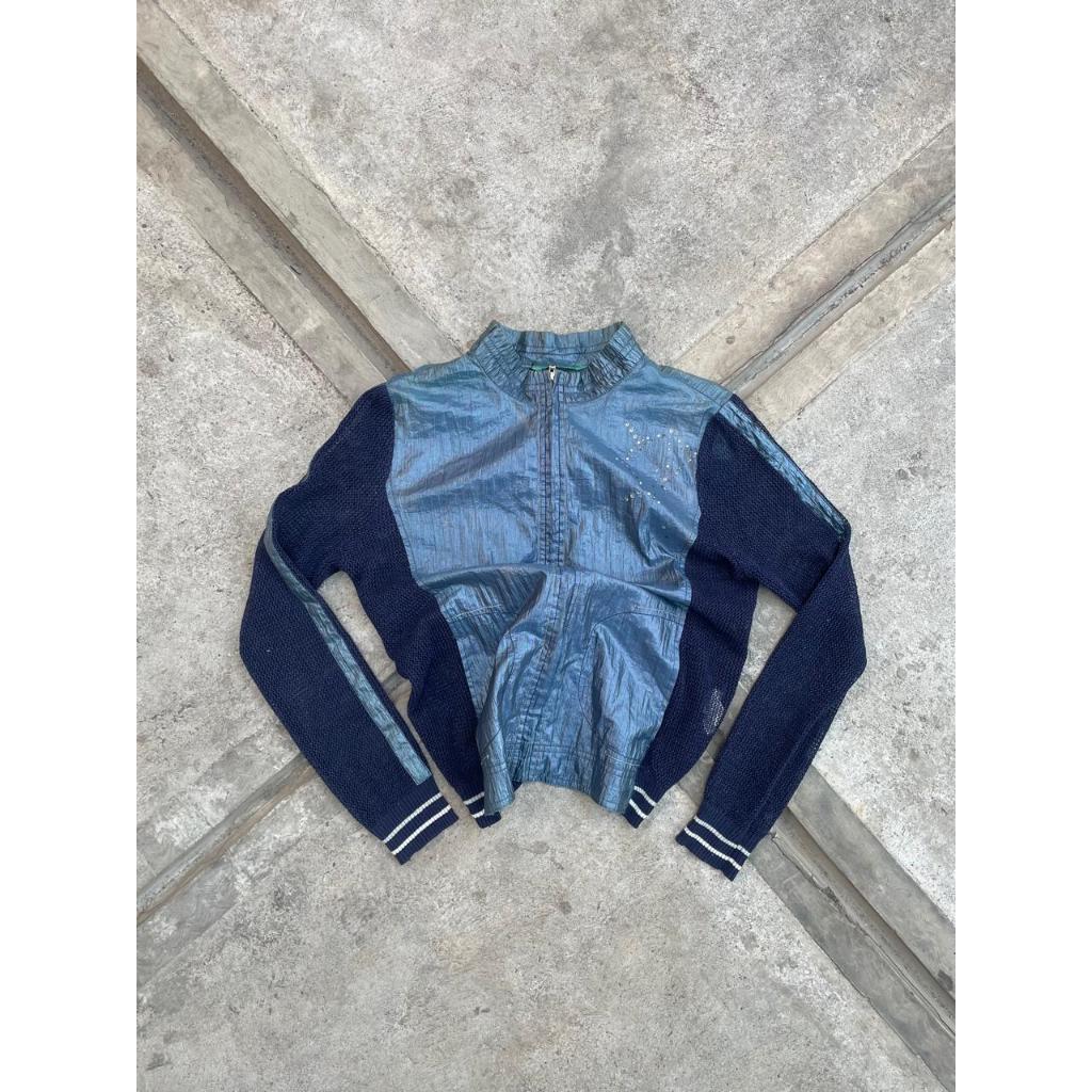 Jaket Crocodile Ladies Blue Original (M)