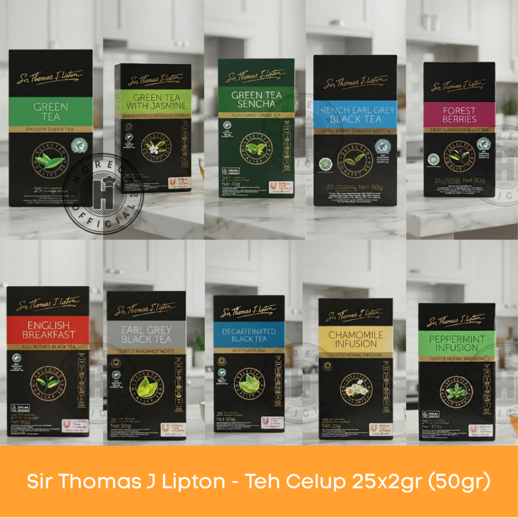 Sir Thomas J.Lipton Green Tea | Lipton Teh Hijau Celup