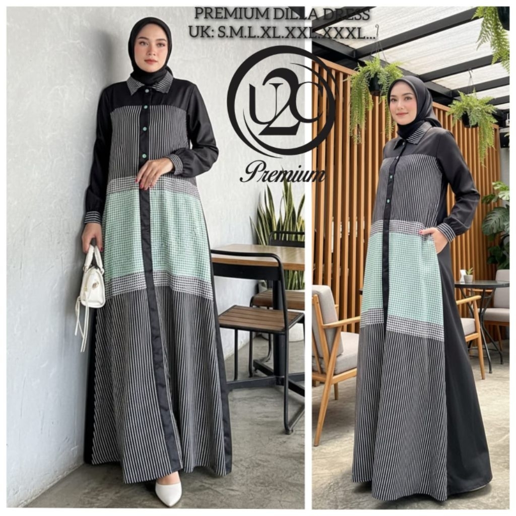DRESS DILLA PREMIUM // Dilla dress byu2c
