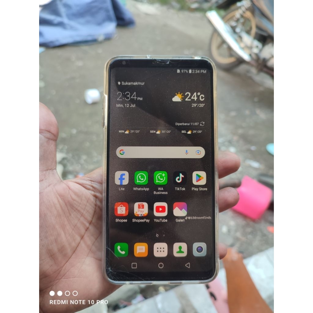 LG V30 plus ram 4 128 gb