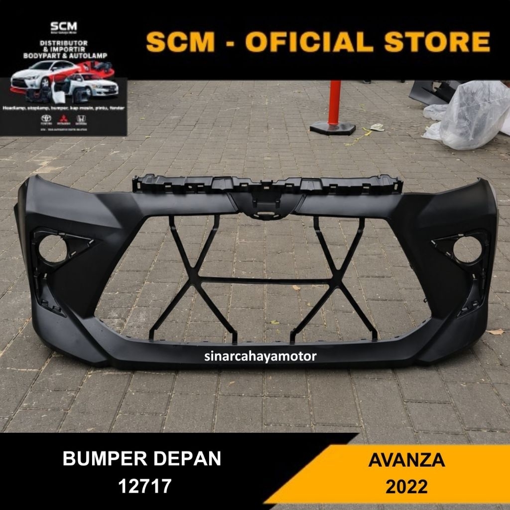 BUMPER BAMPER BEMPER DEPAN MOBIL AVANZA 2022 *12717