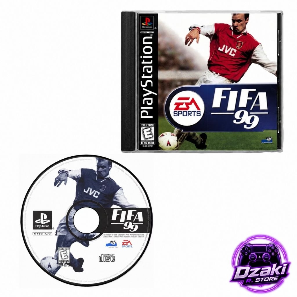 CD Game PlayStation 1 / Kaset PS1 Fifa 99