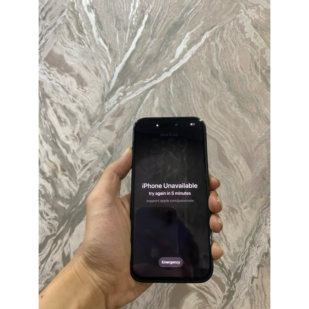 iphone 14pro 256gb lock icloud pascode lcd gantian