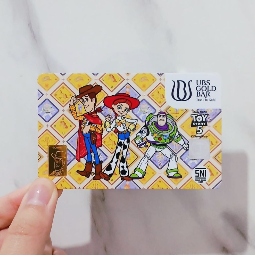 Logam mulia UBS 1 gram toy story