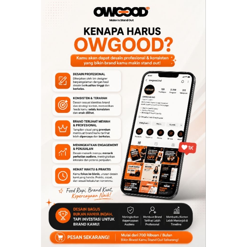 Jasa Pengelolaan Instagram | Design Feed