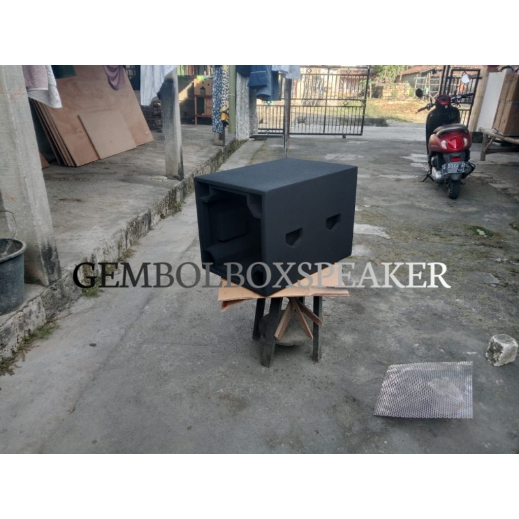 Box speaker planar 12 inch finishing
