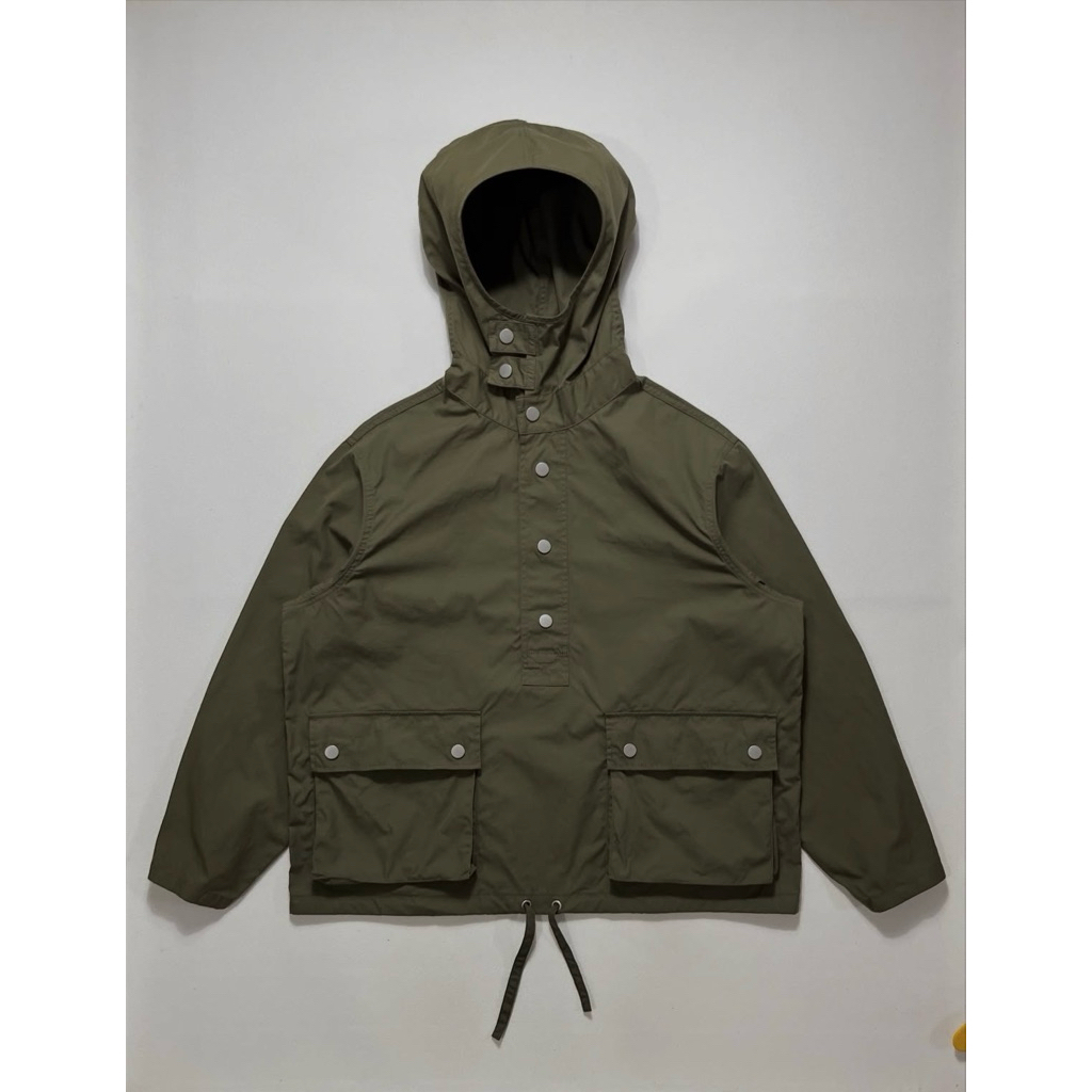 Nigel Cabourn Strap Smock Jacket Army Green