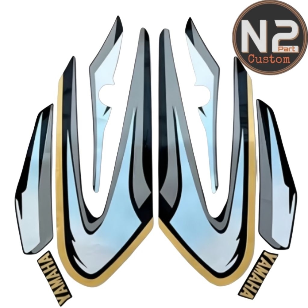 STRIPING STIKER YAMAHA RX SPESIAL RX SPECIAL RX S RXS 1995 1996 KUALITAS TERBAIK