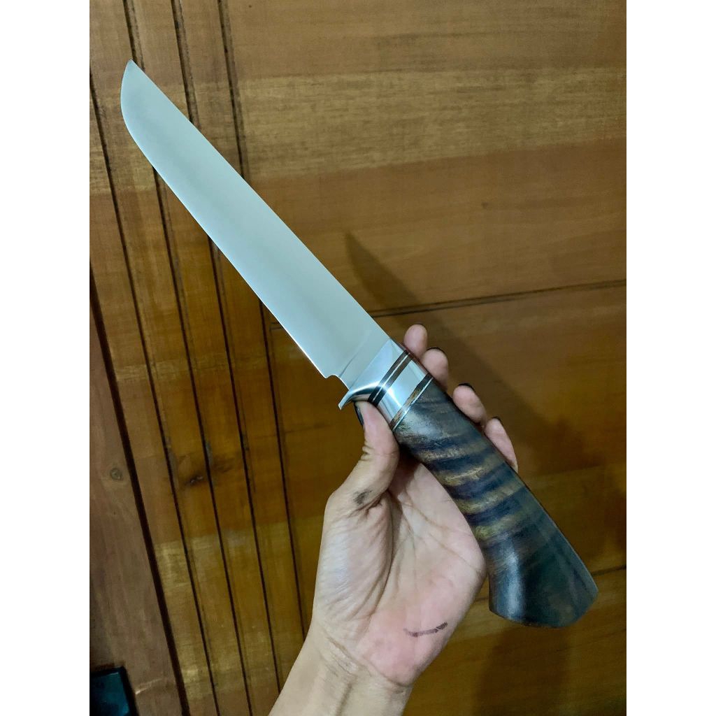 pisau sembelih baja D2 super tajam