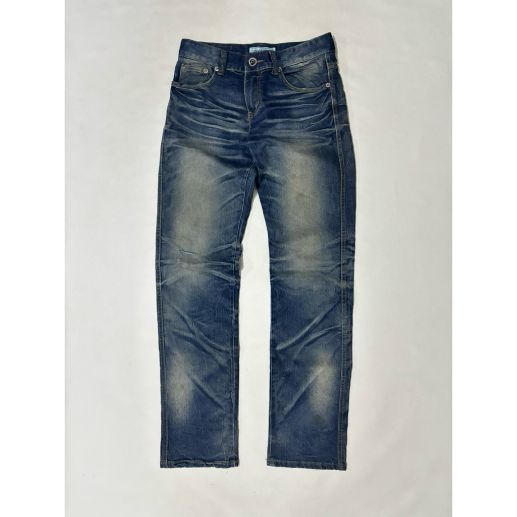 fading jeans invisible
