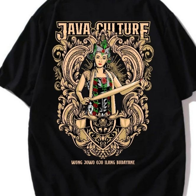 Kaos Baju Culture Java 2 | Kaos Budaya Jawa | Culture Java Series