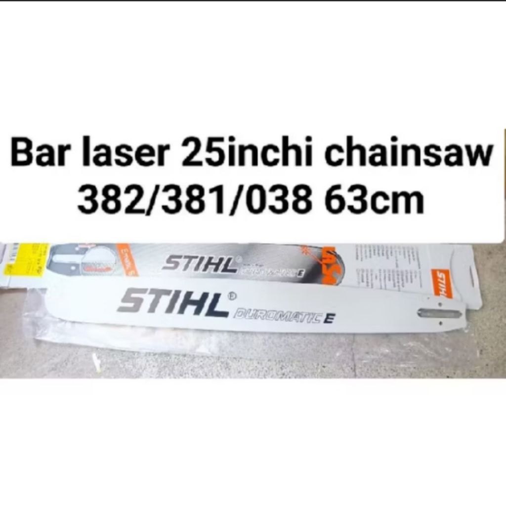 Guide Bar Chainsaw Senso Laser 25 Inch STIHL MS 381/382 TERMURAH