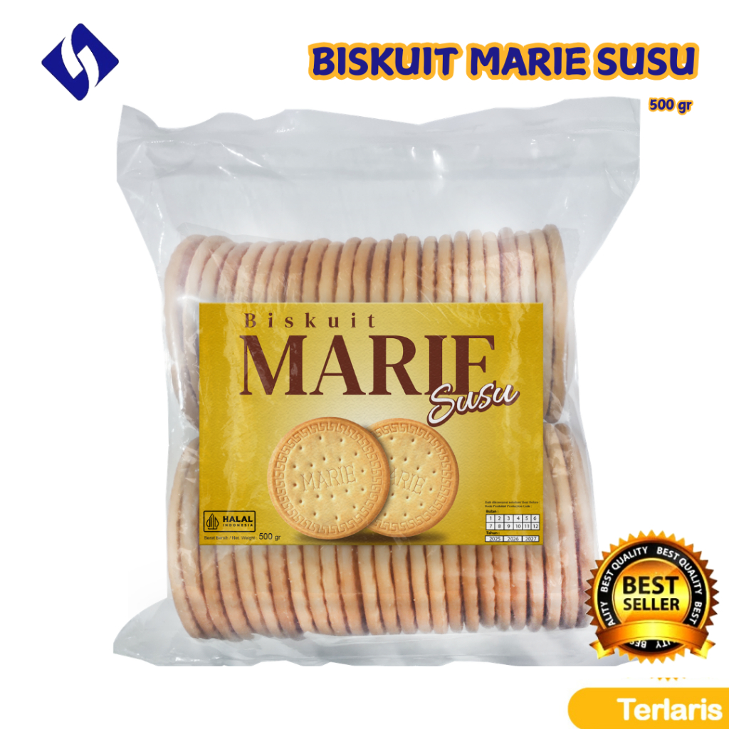 Biskuit Marie Susu Isi 500 Gr Biskuit Kiloan Murah