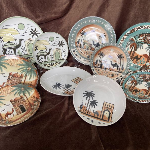 PIRING SET SANGO/PIRING UNTA/DINNER PLATE/SANGO DINNER PLATE SET