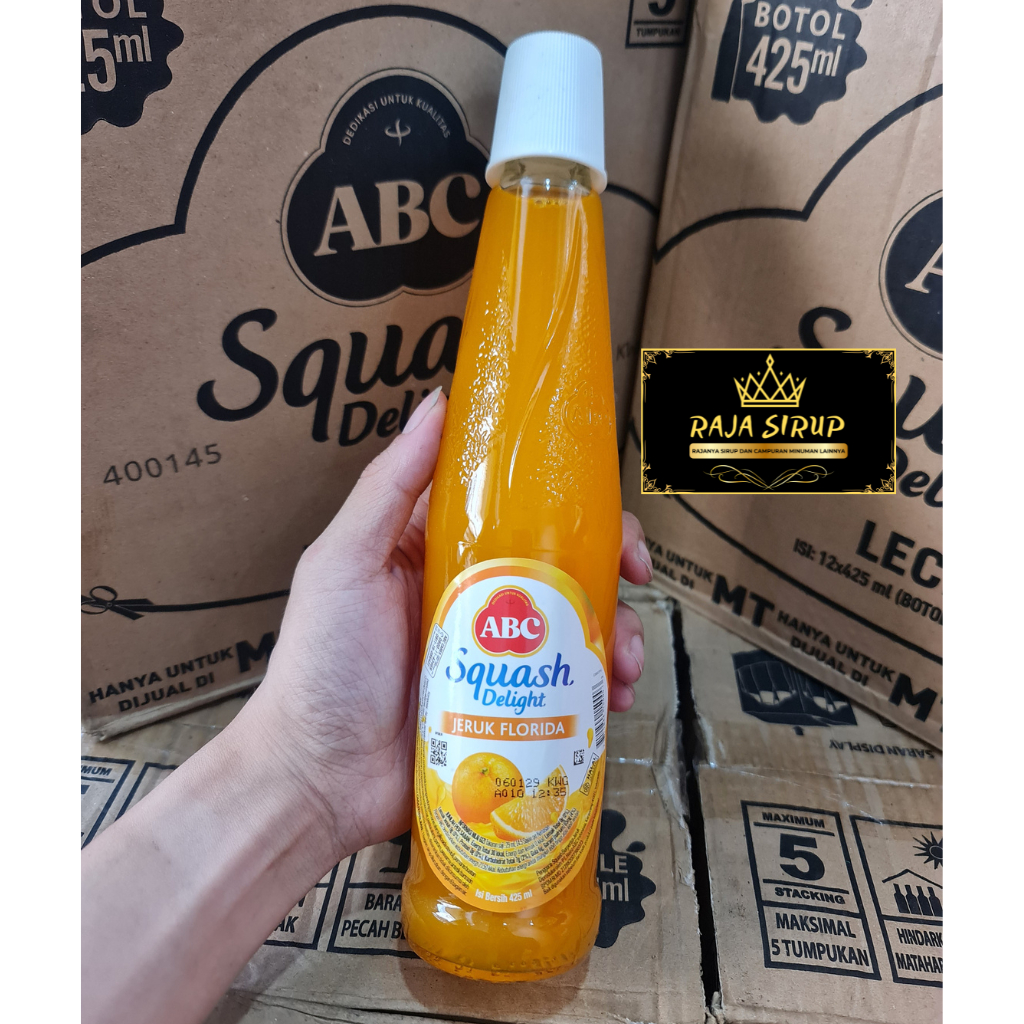 Sirup ABC Jeruk Squash 425ml / ABC Jeruk Squash