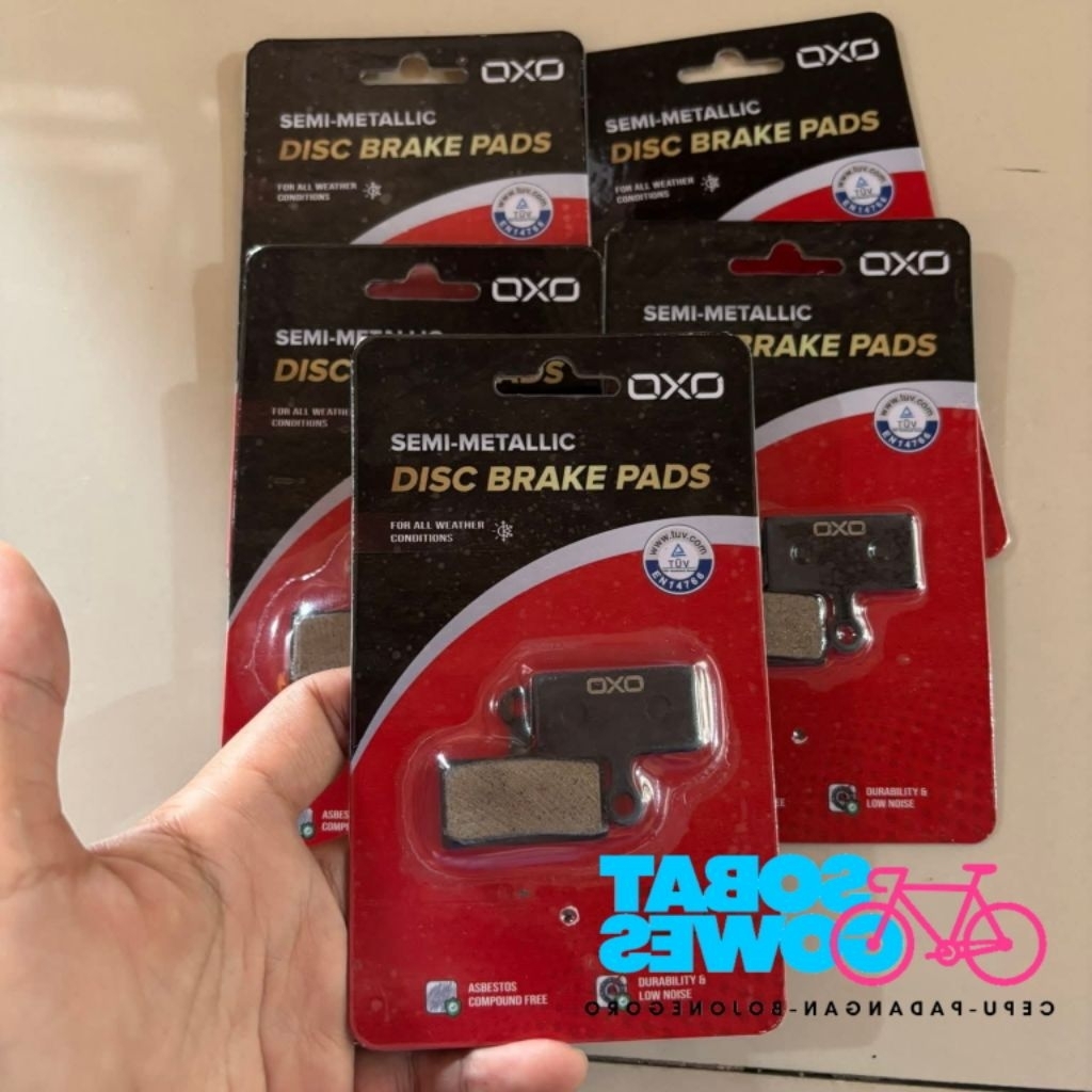 OXO M10 Semi-Metallic Disc Brake Pad Shimano XTR BR-M9000, M9020, M985, M987 Shimano XT BR-M8000, M8